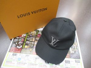 霧島市 買取専門 東京市場 ドン.キホーテ霧島隼人店 ブランド ルイヴィトン キャップ 買取しました。