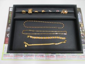 鹿児島市 買取専門 東京市場 サンキュー新栄店 貴金属 金 プラチナ リング ネックレス 買取しました。