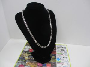 買取専門 東京市場 いづろ 照国通り 天文館 御着屋交番前店 貴金属 プラチナ 喜平 ネックレス 買取しました。