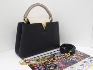 町田市 相模原 出張買取 買取専門 東京市場 町田駅前コビルナ店 ブランド ルイヴィトン カプシーヌ 買取しました。
