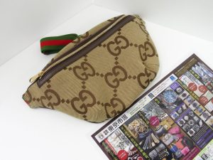 春日部 買取専門 東京市場 東武豊春駅西口店  グッチ ジャンボGG キャンバス メッセンジャーバッグ 買取しました。