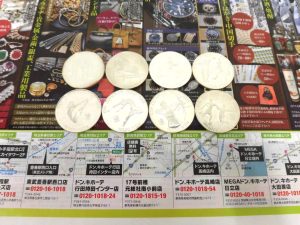 前橋市内 買取専門 東京市場 17号前橋元総社南小前店 記念硬貨 韓国 オリンピック 銀貨 買取しました。