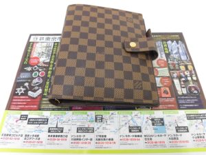 前橋市内 買取専門 東京市場 17号前橋元総社南小前店 ブランド ルイヴィトン 手帳 買取しました。