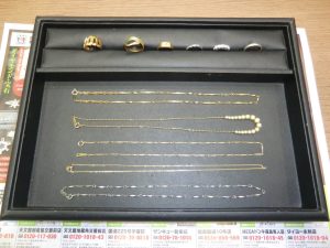 鹿児島市 買取専門 東京市場 サンキュー新栄店 貴金属 金 プラチナ リング ネックレス 買取しました。