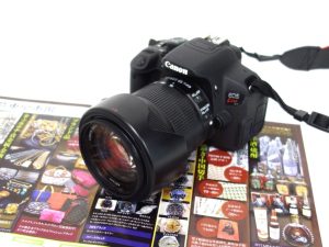 高崎市内 買取専門 東京市場 ドンキホーテ 高崎店 キャノン デジタル 一眼レフ カメラ 買取しました。