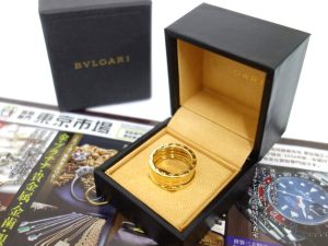 高崎市内 買取専門 東京市場 ドンキホーテ 高崎店 ブランド ブルガリ リング 買取しました。