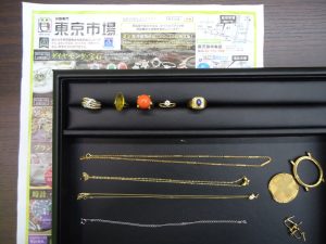 鹿児島市 買取専門 東京市場 国道225号宇宿店 貴金属 金 プラチナ 銀 製品 買取しました。