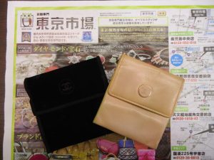 鹿児島市 買取専門 東京市場 国道225号宇宿店 ブランド シャネル コインケース 買取しました。