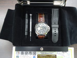 鹿児島市 買取専門 東京市場 国道225号宇宿店 ブランド パネライ 腕時計 買取しました。