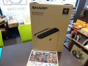 大田原市内！ 買取専門 東京市場 ドンキホーテ大田原店 家電 シャープ 加湿空気清浄機 買取しました。