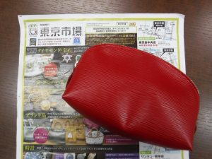 鹿児島市内 買取専門 東京市場 鹿児島中央店 ブランド ルイヴィトン ポーチ 買取しました。