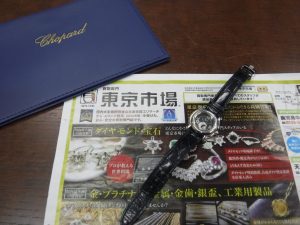 鹿児島市内 買取専門 東京市場 鹿児島中央店 ブランド ショパール 腕時計 買取しました。