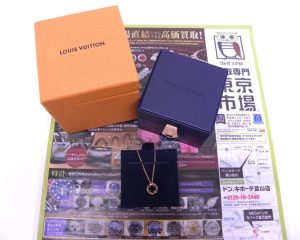富山 高岡 射水 魚津 砺波 南砺 買取専門 東京市場 ドンキホーテ富山店 ブランド ルイヴィトン ネックレス 買取しました。