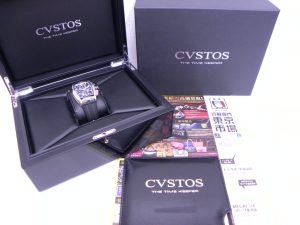 金沢市内 買取専門 東京市場 メガドンキラパーク金沢店 ブランド クストス 腕時計 買取しました。