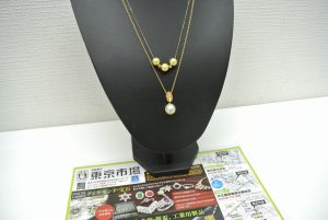 薩摩川内市！ 買取専門 東京市場 タイヨー永利店 貴金属 金 南洋真珠 ネックレス 買取しました。