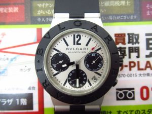 大分市 買取専門 東京市場 Dプラザ大分店 ブルガリ 自動巻き 腕時計 買取しました。
