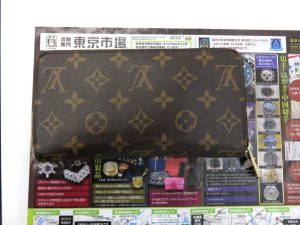 所沢 入間 狭山 日高 秩父 東村山 買取専門 東京市場 西武小手指駅北口タワーズ店 ブランド ルイヴィトン 財布 買取しました。