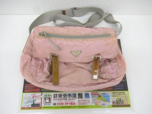 大分市 買取専門 東京市場 Dプラザ大分店 ブランド プラダ ショルダーバッグ 買取しました。