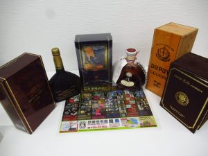 大分市 買取専門 東京市場 Dプラザ大分店 洋酒 ブランデー ウイスキー 買取しました。