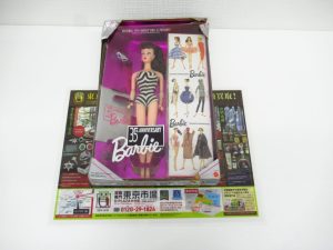 大分市 買取専門 東京市場 Dプラザ大分店 玩具 マテル社 バービー人形 35周年記念モデル 買取しました。