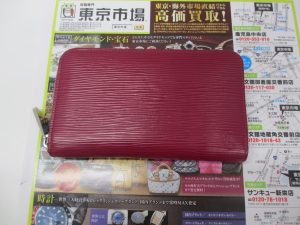 鹿児島市 東京市場 天文館 地蔵角交番前店 ブランド ルイヴィトン 財布 買取しました。