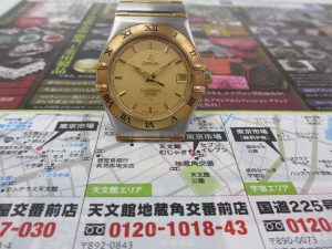 鹿児島市 東京市場 天文館 地蔵角交番前店 ブランド オメガ 時計 買取しました。