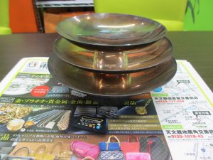 買取専門東京市場 いづろ 照国通り 天文館 御着屋交番前店 貴金属 銀製品 銀盃 買取しました。