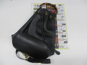 いづろ 中町 金生町 照国通り 東京市場 天文館 御着屋交番前店 ブランド グッチ バッグ 買取しました。