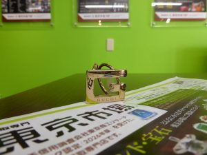 姶良市 買取専門 東京市場 姶良国道10号店 ブランド グッチ スカーフリング 買取しました。