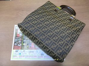 鹿児島市 買取専門 東京市場 サンキュー新栄店 ブランド FENDI バッグ 買取しました。