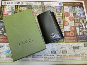 鹿児島市 買取専門 東京市場 サンキュー新栄店 ブランド グッチ キーケース 買取しました。