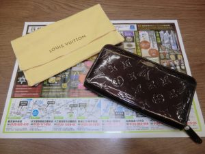 鹿児島市 買取専門 東京市場 サンキュー新栄店 ブランド Louis Vuitton 財布 買取しました。