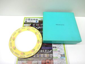 日立 高萩 北茨城 常陸太田 買取専門 東京市場 メガドンキ 日立店 ブランド ティファニー 食器 買取しました。