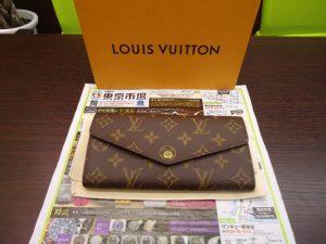 鹿児島市 買取専門 東京市場 国道225号宇宿店 ブランド ヴィトン 財布 買取しました。