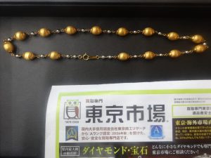 姶良市 買取専門 東京市場 姶良国道10号店 貴金属 金 ネックレス 買取しました。
