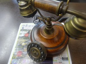 姶良市 買取専門 東京市場 姶良国道10号店 ヴィンテージ 電話機 買取しました。
