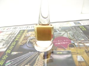 小山市内！買取専門 東京市場 ドンキホーテ小山駅前店 金 K18 リング 貴金属製品 買取しました。
