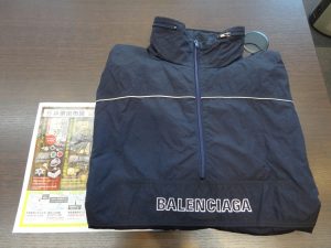 大田原市内！東京市場 ドンキホーテ大田原店 ブランド アパレル バレンシアガ パーカー 買取しました。