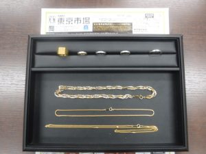 鹿児島市内 買取専門 東京市場 鹿児島中央店 貴金属 金 プラチナ 買取しました。