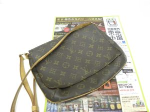 金沢市内 買取専門 東京市場 メガドンキラパーク金沢店 ブランド ルイヴィトン バッグ 買取しました。