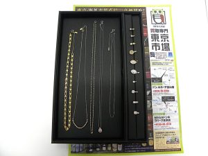 金沢市内 買取専門 東京市場 メガドンキラパーク金沢店 貴金属 金 プラチナ アクセサリー 買取しました。
