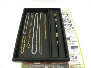 金沢市内 買取専門 東京市場 メガドンキラパーク金沢店 貴金属 金 プラチナ アクセサリー 買取しました。