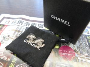 大田原市内！ 買取専門 東京市場 ドンキホーテ大田原店 CHANEL シャネル ピアス 買取しました。
