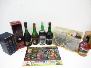 大分市 買取専門 東京市場 Dプラザ大分店 洋酒 ブランデー ウイスキー 買取しました。