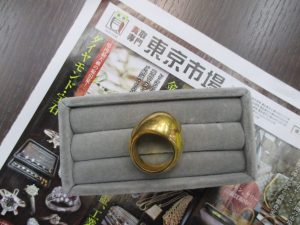 霧島市 買取専門 東京市場 ドンキホーテ霧島隼人店 貴金属 純金 リング 指輪 買取しました。