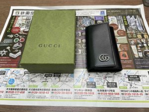 鹿児島市 買取専門 東京市場 天文館 地蔵角交番前店 ブランド グッチ キーケース 買取しました。