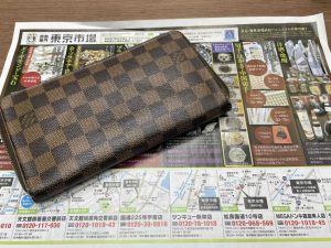 鹿児島市 買取専門 東京市場 サンキュー新栄店 ブランド Louis Vuitton 長財布 買取しました。