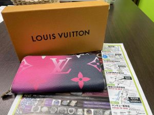 鹿児島市 東京市場 天文館 地蔵角交番前店 ブランド Louis Vuitton 財布 買取しました。