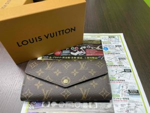 鹿児島市 東京市場 天文館 地蔵角交番前店 ブランド Louis Vuitton 長財布 買取しました。