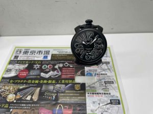 鹿児島市 東京市場 天文館 地蔵角交番前店 ブランド ガガミラノ 時計 買取しました。